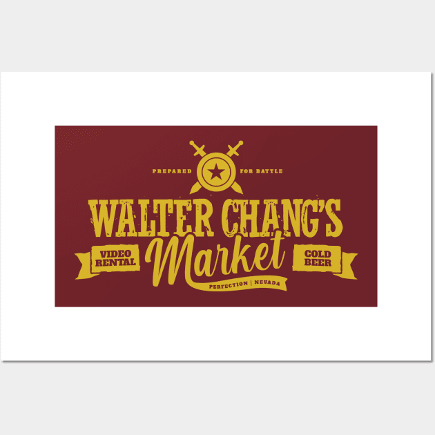 Walter Chang's Market Wall Art by MindsparkCreative